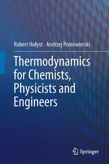 Cover of Thermodynamics for Chemists, Physicists and Engineers