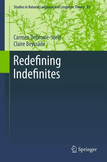 Cover of Redefining Indefinites