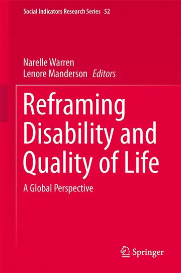 Cover of Reframing Disability and Quality of Life