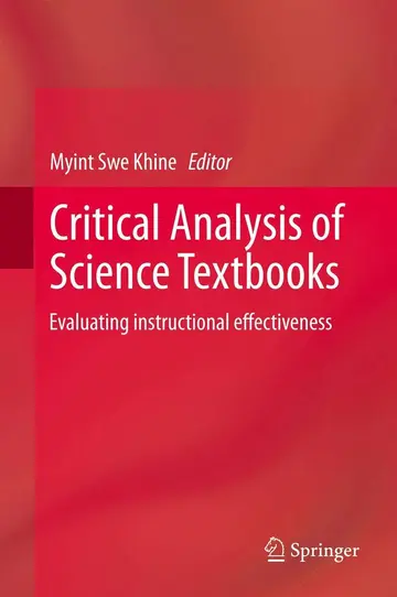 Cover of Critical Analysis of Science Textbooks