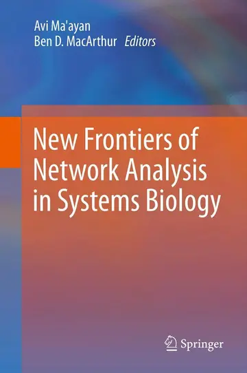 Cover of New Frontiers of Network Analysis in Systems Biology