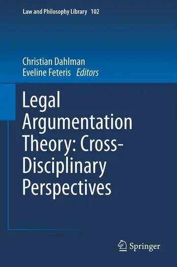 Cover of Legal Argumentation Theory