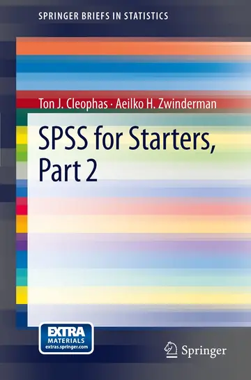 Cover of SPSS for Starters