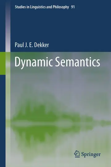 Cover of Dynamic Semantics