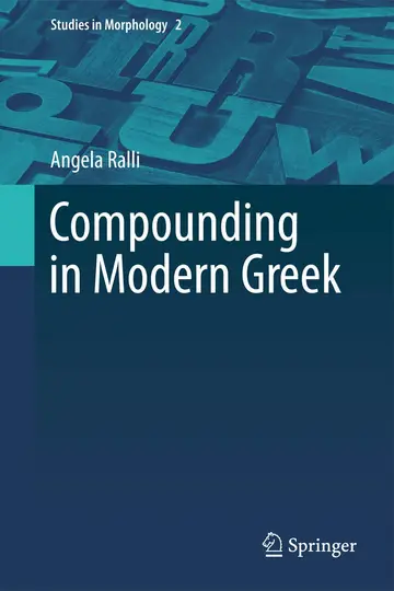 Cover of Compounding in Modern Greek