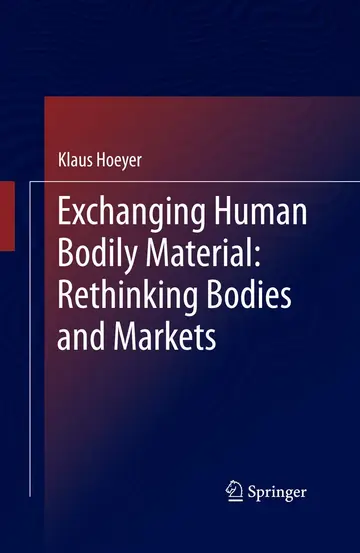 Cover of Exchanging Human Bodily Material