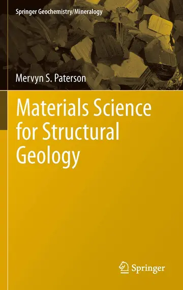 Cover of Materials Science for Structural Geology