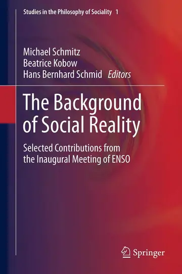 Cover of The Background of Social Reality