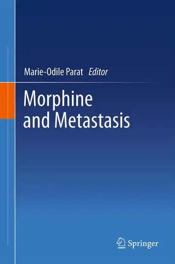 Cover of Morphine and Metastasis
