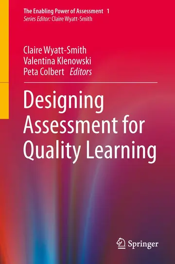 Cover of Designing Assessment for Quality Learning