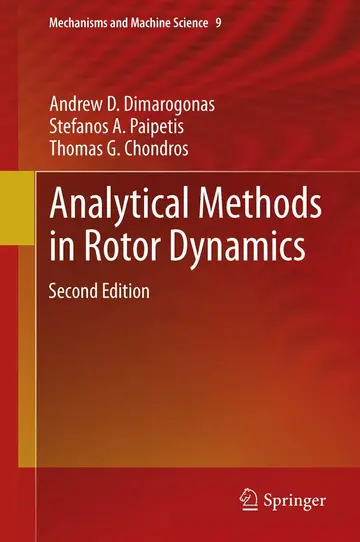 Cover of Analytical Methods in Rotor Dynamics