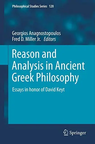 Cover of Reason and Analysis in Ancient Greek Philosophy