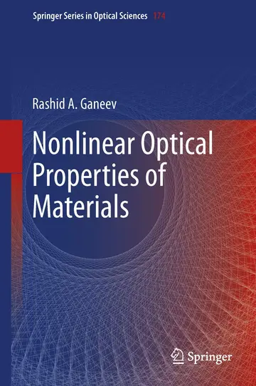 Cover of Nonlinear Optical Properties of Materials