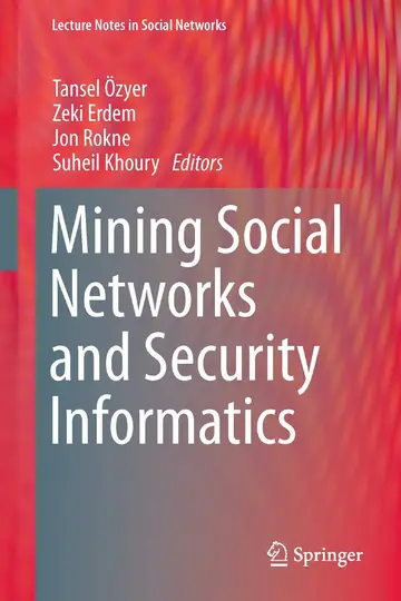 Cover of Mining Social Networks and Security Informatics