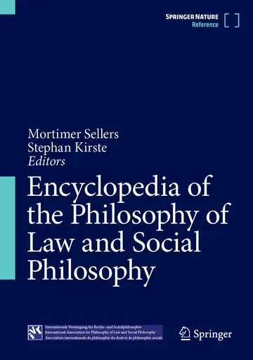 Cover of Encyclopedia of the Philosophy of Law and Social Philosophy