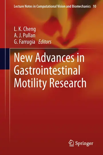 Cover of New Advances in Gastrointestinal Motility Research