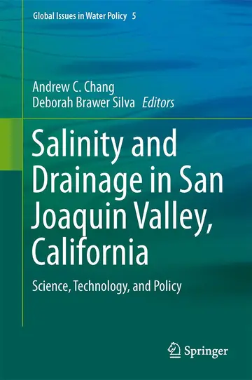 Cover of Salinity and Drainage in San Joaquin Valley, California