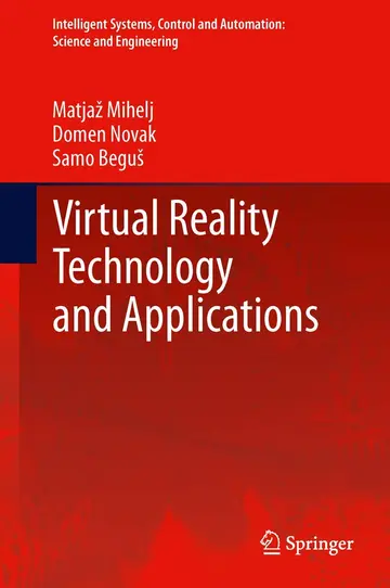 Cover of Virtual Reality Technology and Applications