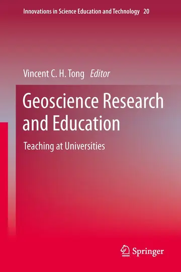 Cover of Geoscience Research and Education