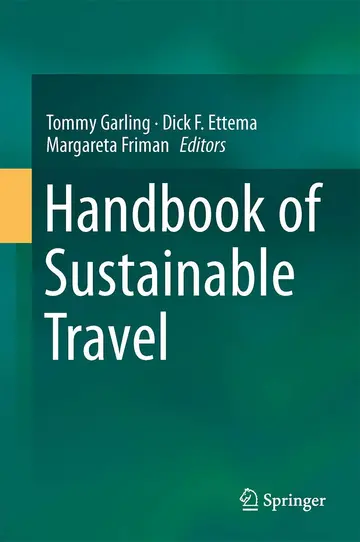 Cover of Handbook of Sustainable Travel