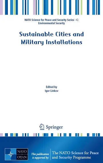 Cover of Sustainable Cities and Military Installations