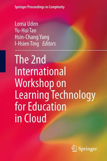 Cover of The 2nd International Workshop on Learning Technology for Education in Cloud