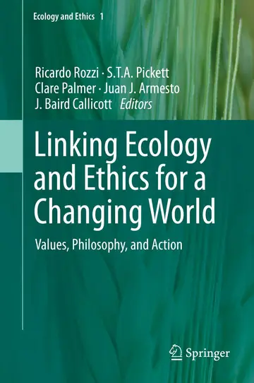 Cover of Linking Ecology and Ethics for a Changing World