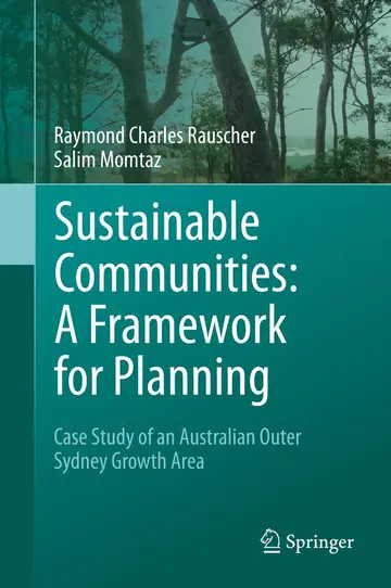 Cover of Sustainable Communities