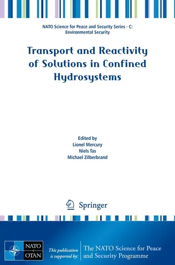 Cover of Transport and Reactivity of Solutions in Confined Hydrosystems