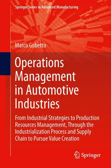 Cover of Operations Management in Automotive Industries