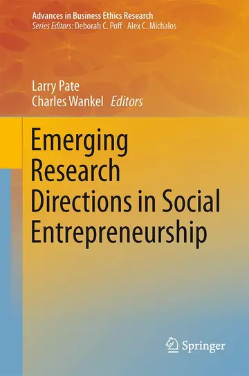 Cover of Emerging Research Directions in Social Entrepreneurship