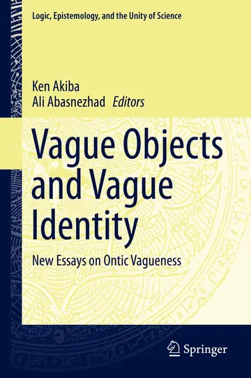 Cover of Vague Objects and Vague Identity