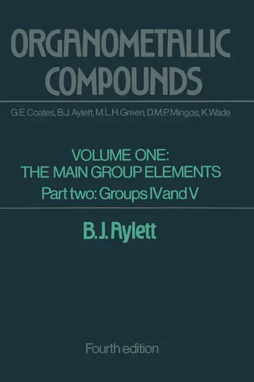 Cover of Organometallic Compounds