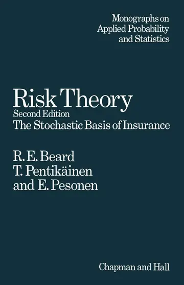 Cover of Risk Theory