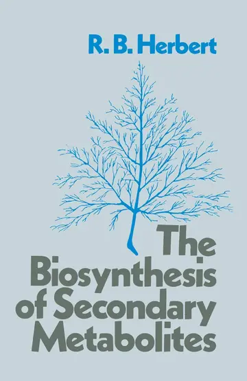 Cover of The Biosynthesis of Secondary Metabolites