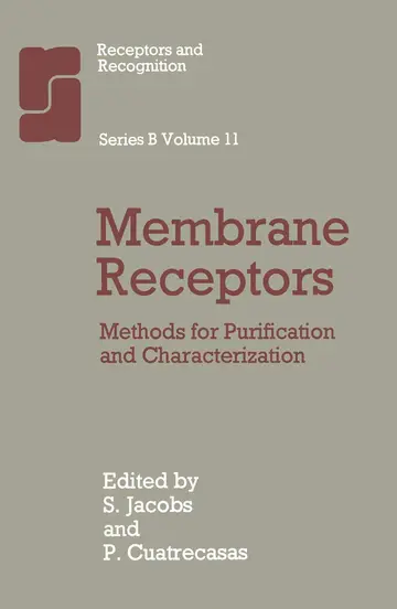 Cover of Membrane Receptors