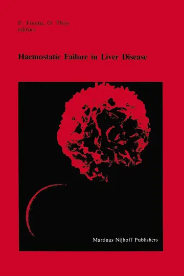 Cover of Haemostatic Failure in Liver Disease