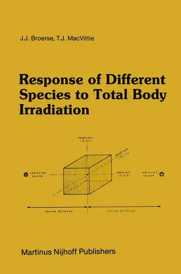 Cover of Response of Different Species to Total Body Irradiation