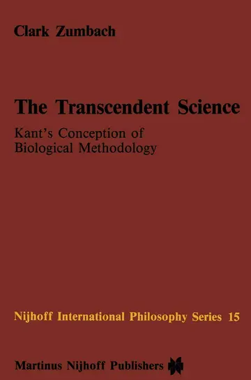Cover of The Transcendent Science