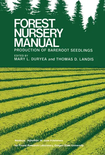 Cover of Forest Nursery Manual