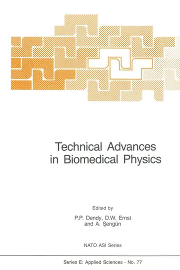 Cover of Technical Advances in Biomedical Physics