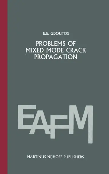Cover of Problems of mixed mode crack propagation