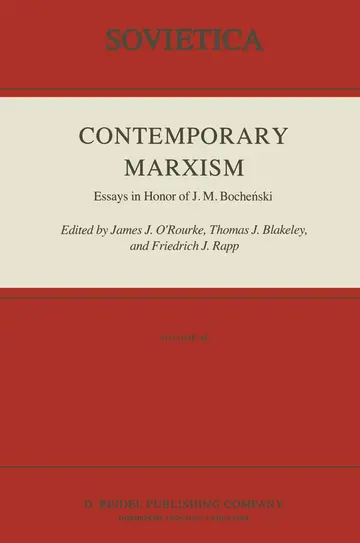 Cover of Contemporary Marxism
