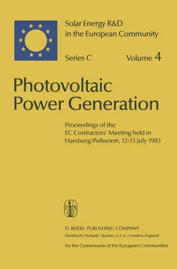 Cover of Photovoltaic Power Generation