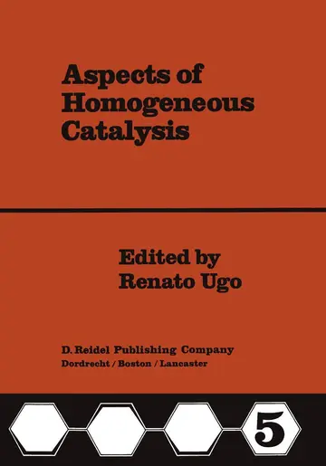 Cover of Aspects of Homogeneous Catalysis