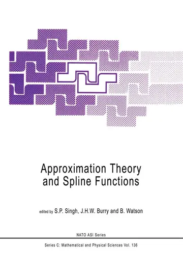 Cover of Approximation Theory and Spline Functions
