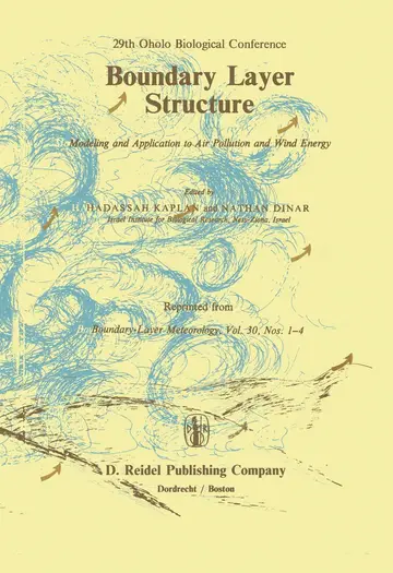 Cover of Boundary Layer Structure