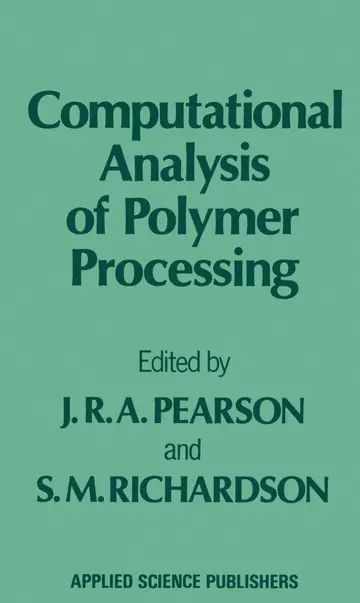 Cover of Computational Analysis of Polymer Processing