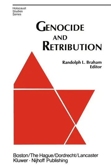 Cover of Genocide and Retribution