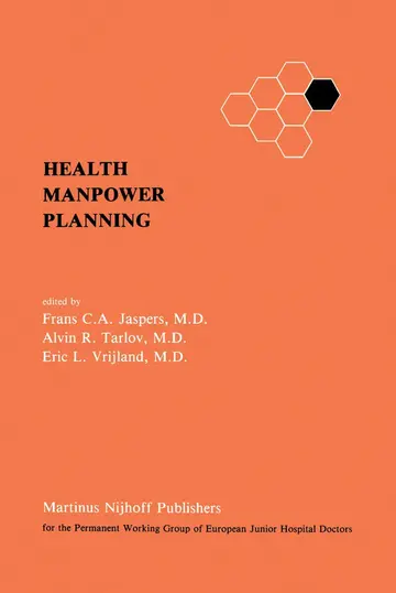 Cover of Health Manpower Planning
